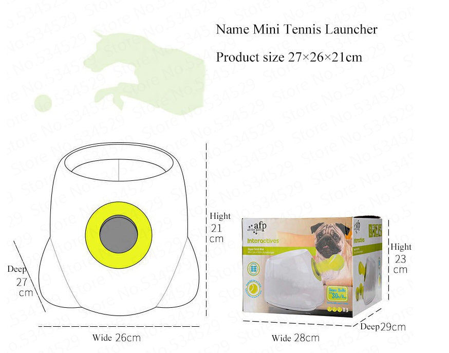 Smart Automatic Dog Ball Launcher – Hands-Free Fetch Toy for Indoor Play