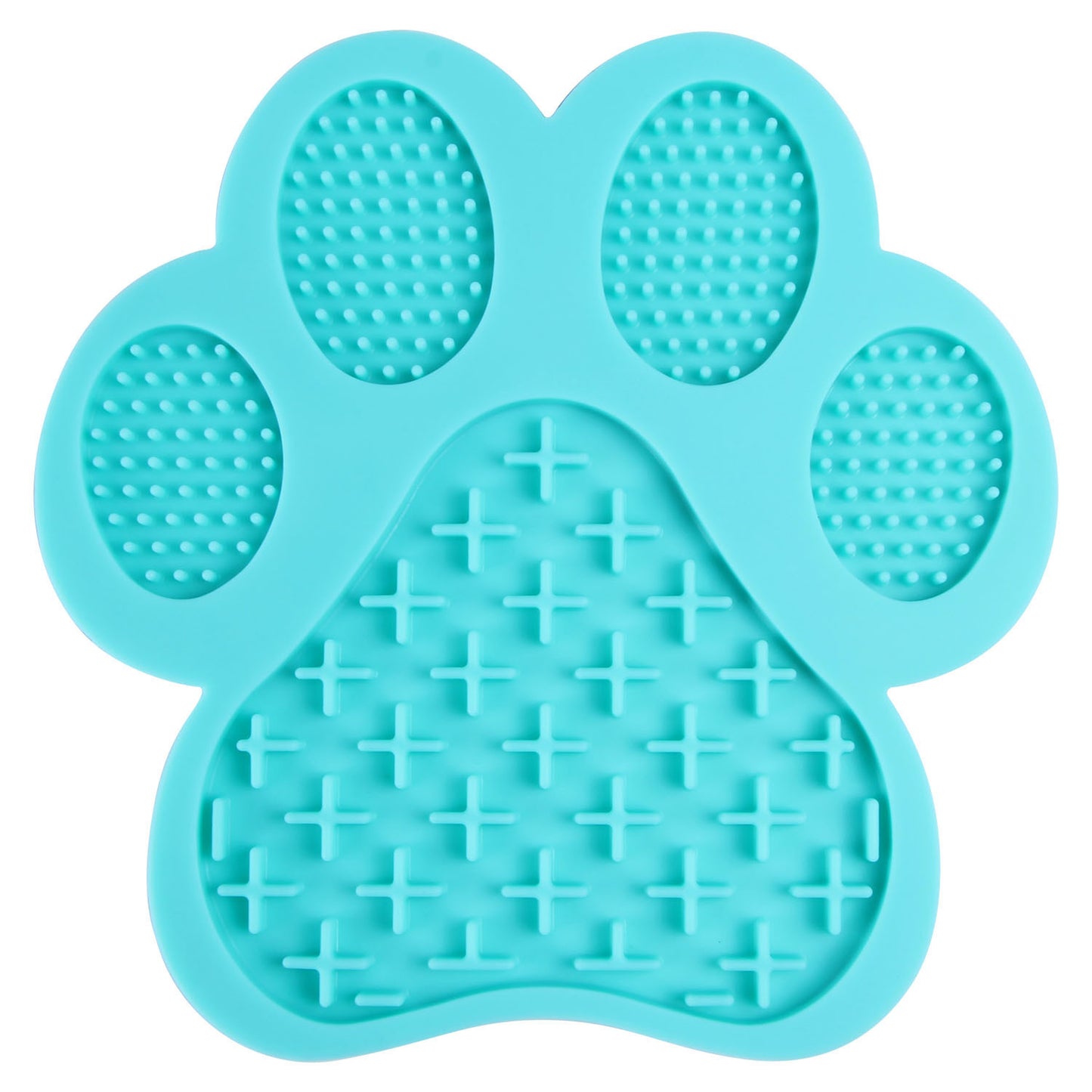 Paw-Shaped Silicone Dog Lick Mat – Bath Time Calmer