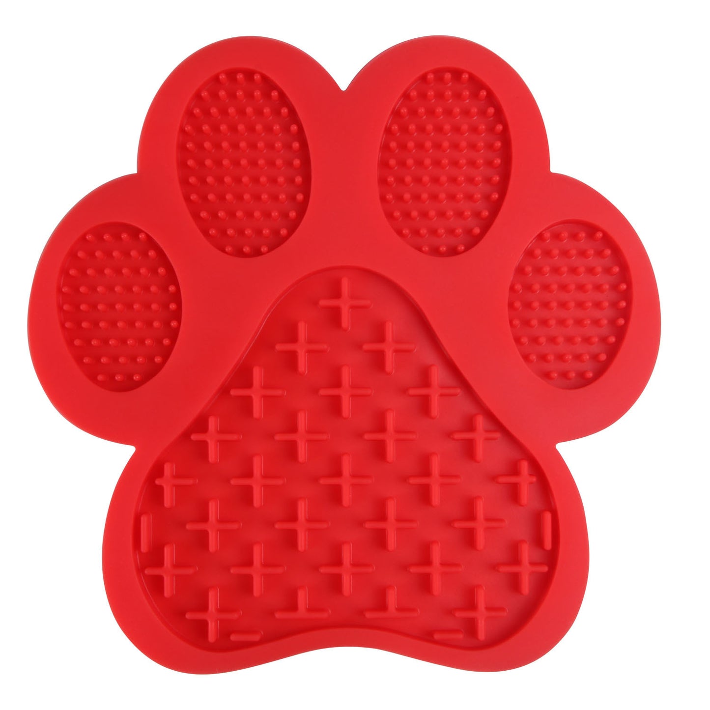 Paw-Shaped Silicone Dog Lick Mat – Bath Time Calmer
