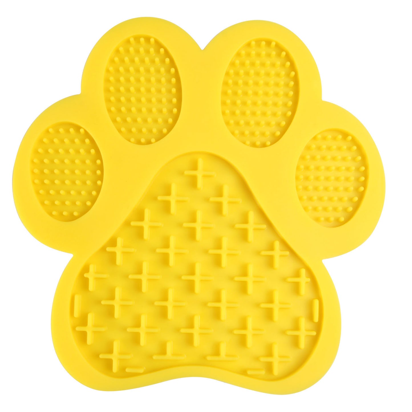 Paw-Shaped Silicone Dog Lick Mat – Bath Time Calmer