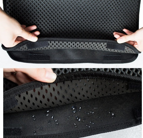 No-Mess Double Layer Cat Litter Mat – Anti-Scatter, Waterproof, Easy Clean
