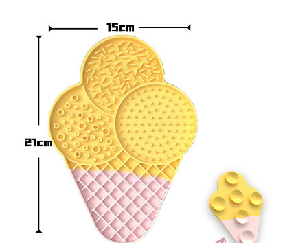 Paw-Shaped Silicone Dog Lick Mat – Bath Time Calmer
