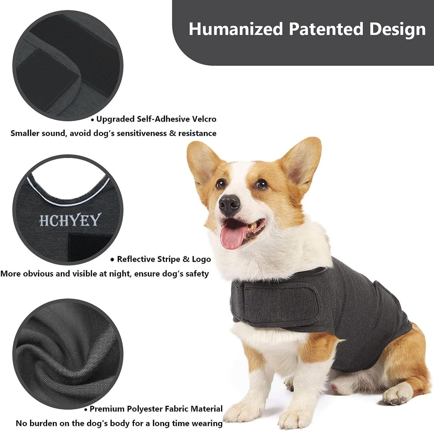 Classic Dog Anxiety Jacket – Calm Your Pup Naturally & Reduce Stress