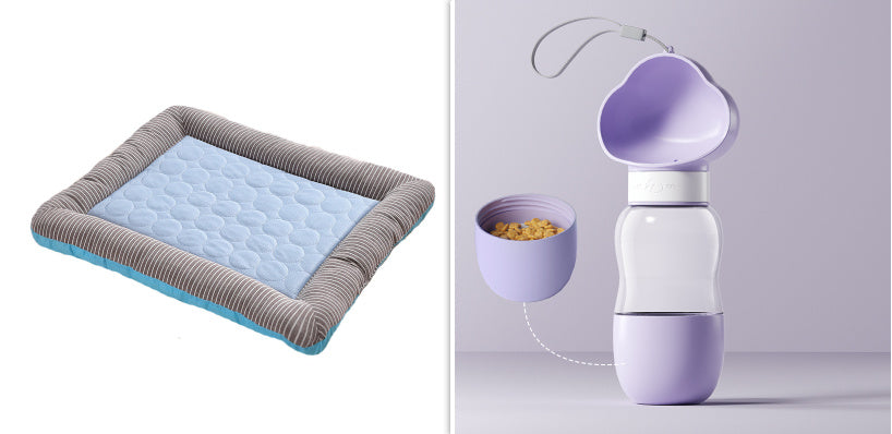 Cooling Pet Bed – Summer Ice Pad for Dogs & Cats | Breathable, Soft & Stress-Free Sleep