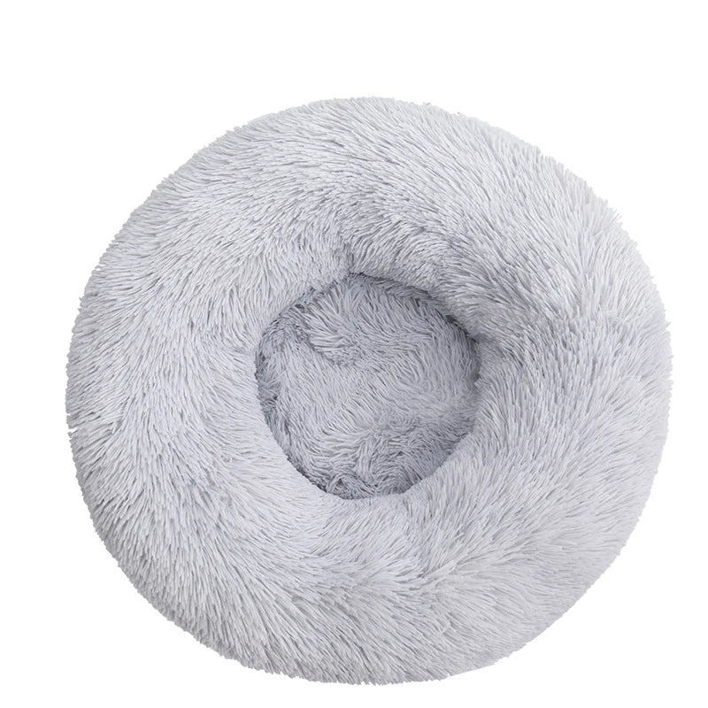 🛏️ XL Calming Pet Bed – Anti-Anxiety Donut for Dogs & Cats 🐶🐱