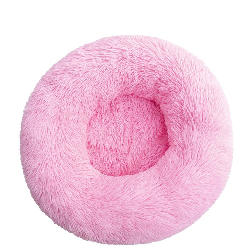 🛏️ XL Calming Pet Bed – Anti-Anxiety Donut for Dogs & Cats 🐶🐱