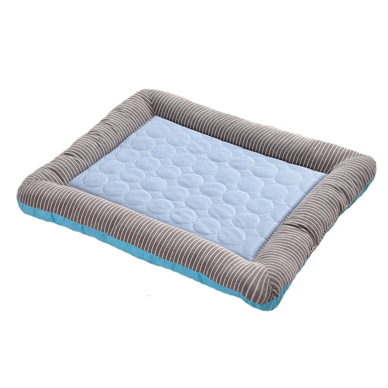 Cooling Pet Bed – Summer Ice Pad for Dogs & Cats | Breathable, Soft & Stress-Free Sleep
