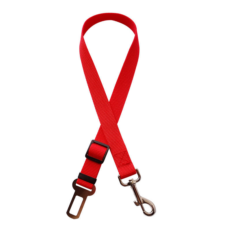 Adjustable Pet Car Seat Belt for Dogs & Cats – Safety Clip for Travel