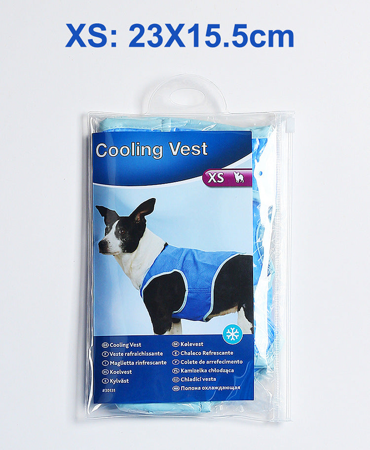 Summer Cooling Vest for Dogs & Cats – Instantly Refreshing & Comfy