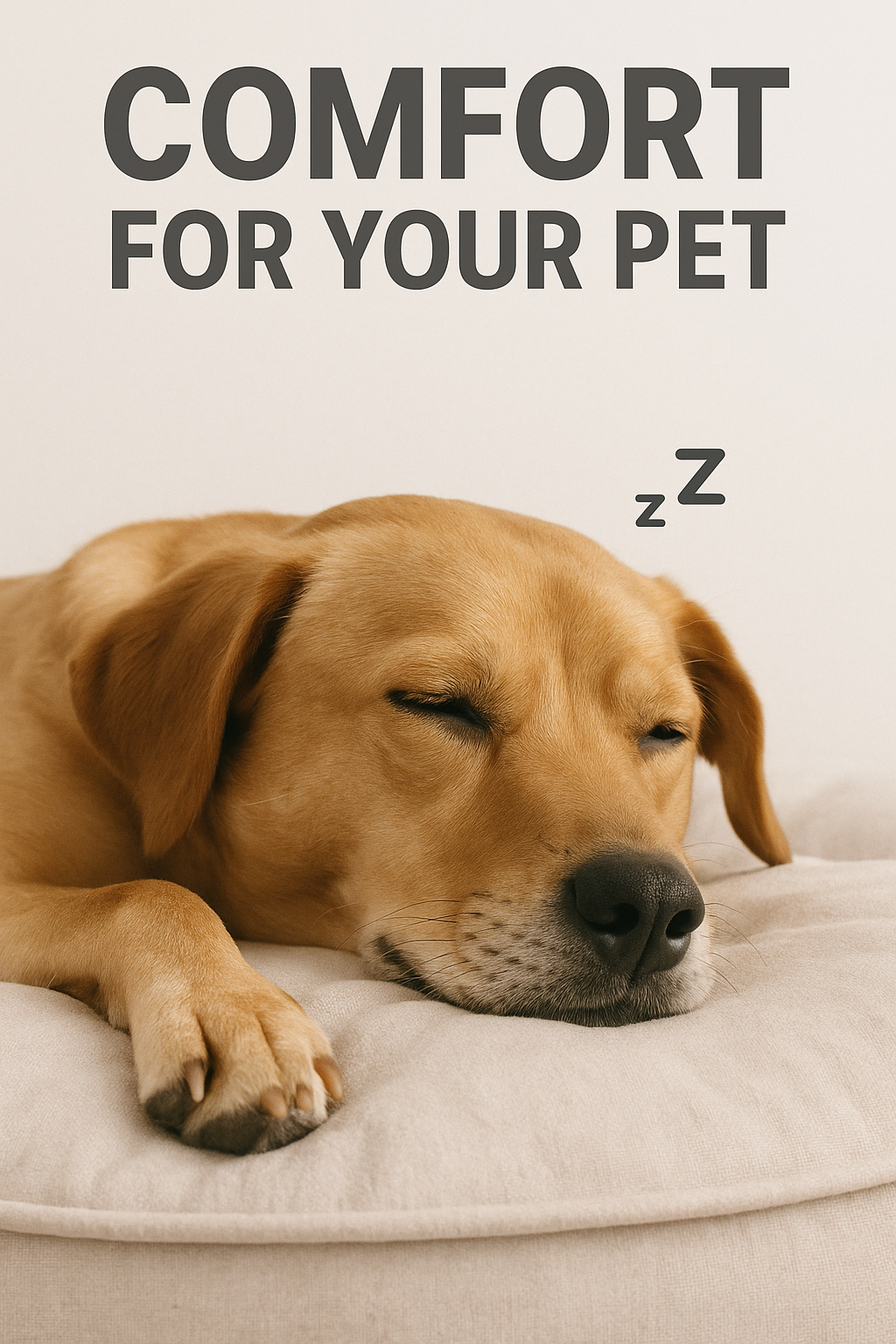 🛏️ XL Calming Pet Bed – Anti-Anxiety Donut for Dogs & Cats 🐶🐱