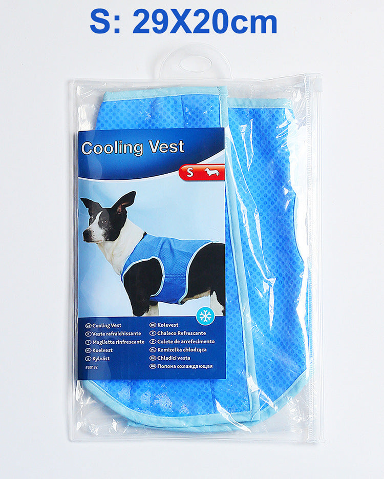Summer Cooling Vest for Dogs & Cats – Instantly Refreshing & Comfy