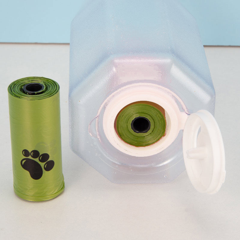 SmartFold™ Portable Dog Water Bottle – 3-in-1 Leakproof Travel Companion