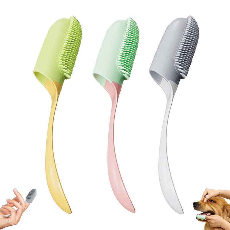 Pet Tooth Cleaning Finger Brush – Gentle Oral Care for Dogs & Cats