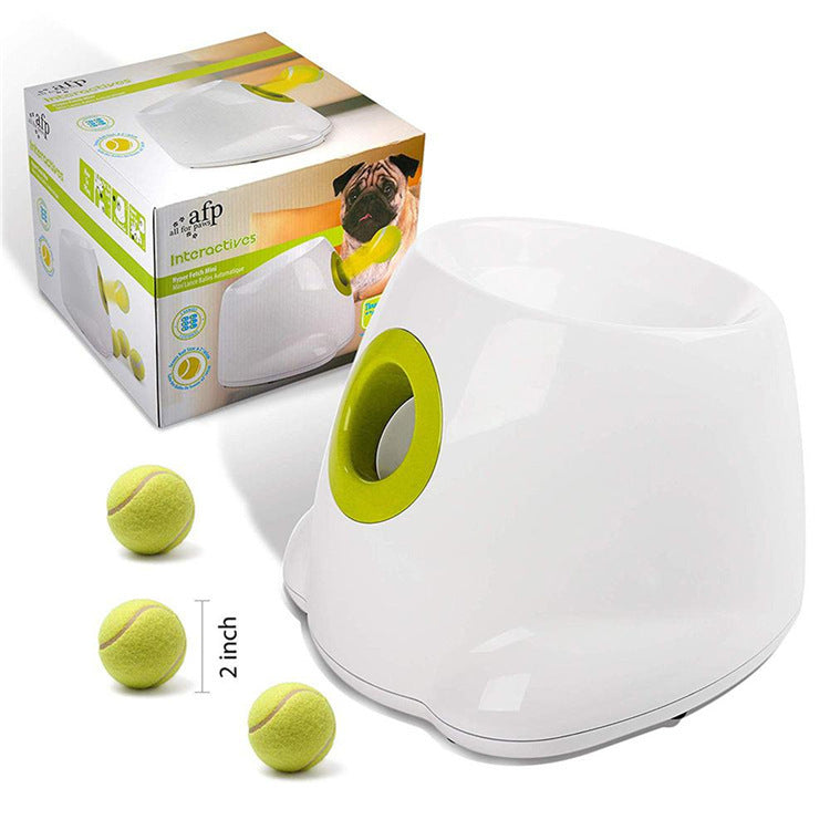 Smart Automatic Dog Ball Launcher – Hands-Free Fetch Toy for Indoor Play