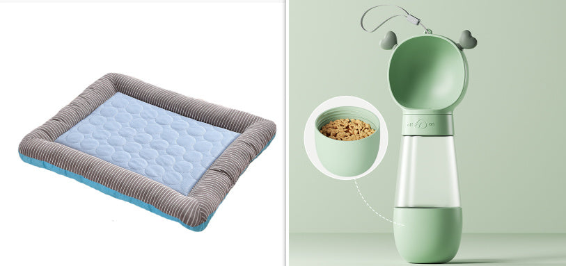 Cooling Pet Bed – Summer Ice Pad for Dogs & Cats | Breathable, Soft & Stress-Free Sleep
