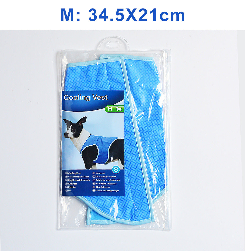 Summer Cooling Vest for Dogs & Cats – Instantly Refreshing & Comfy