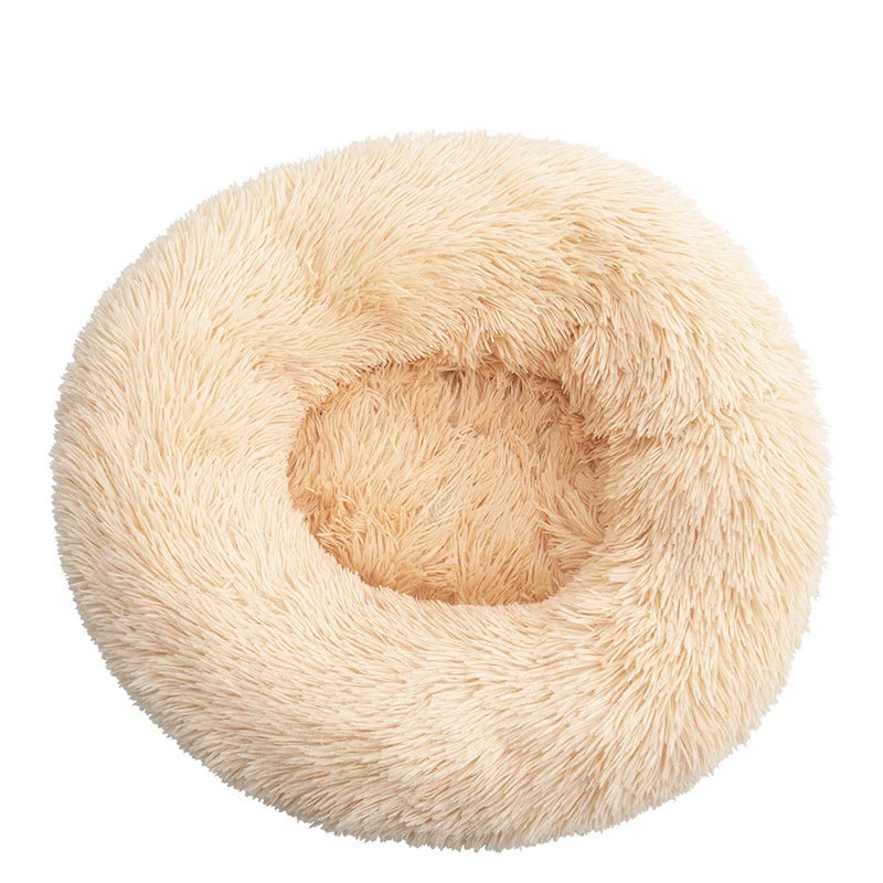 🛏️ XL Calming Pet Bed – Anti-Anxiety Donut for Dogs & Cats 🐶🐱