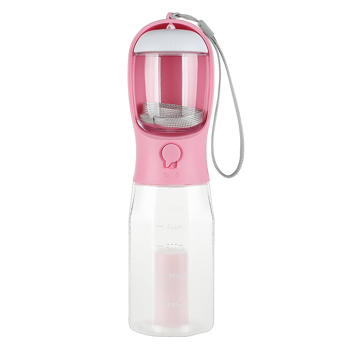 SmartFold™ Portable Dog Water Bottle – 3-in-1 Leakproof Travel Companion