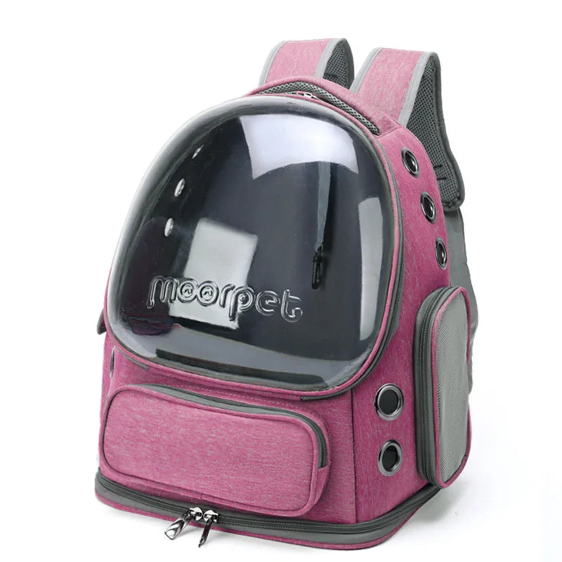 Oznests AirNest™ – Transparent Pet Travel Backpack