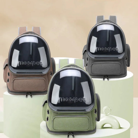 Oznests AirNest™ – Transparent Pet Travel Backpack