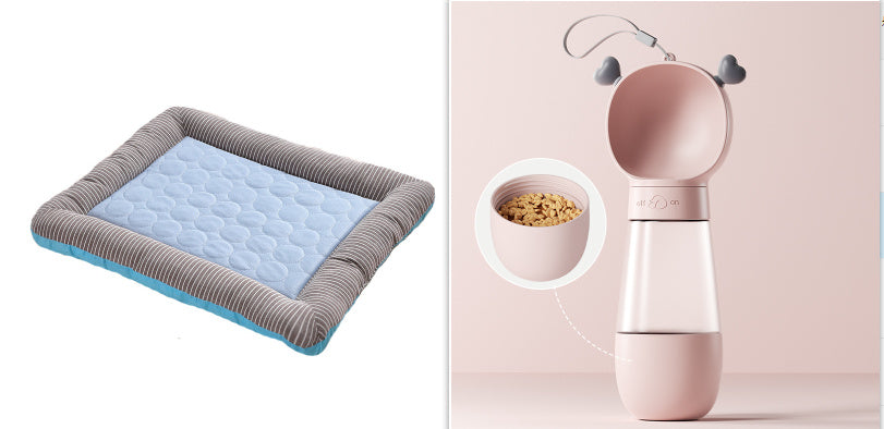 Cooling Pet Bed – Summer Ice Pad for Dogs & Cats | Breathable, Soft & Stress-Free Sleep