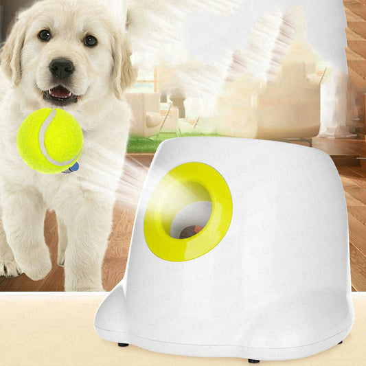 Smart Automatic Dog Ball Launcher – Hands-Free Fetch Toy for Indoor Play